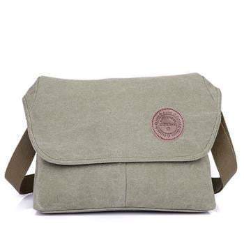 Stylish Men's Leather Travel Messenger Bag