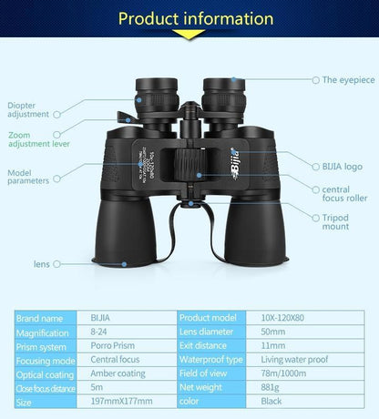 Powerful Long Distance Viewing Binoculars