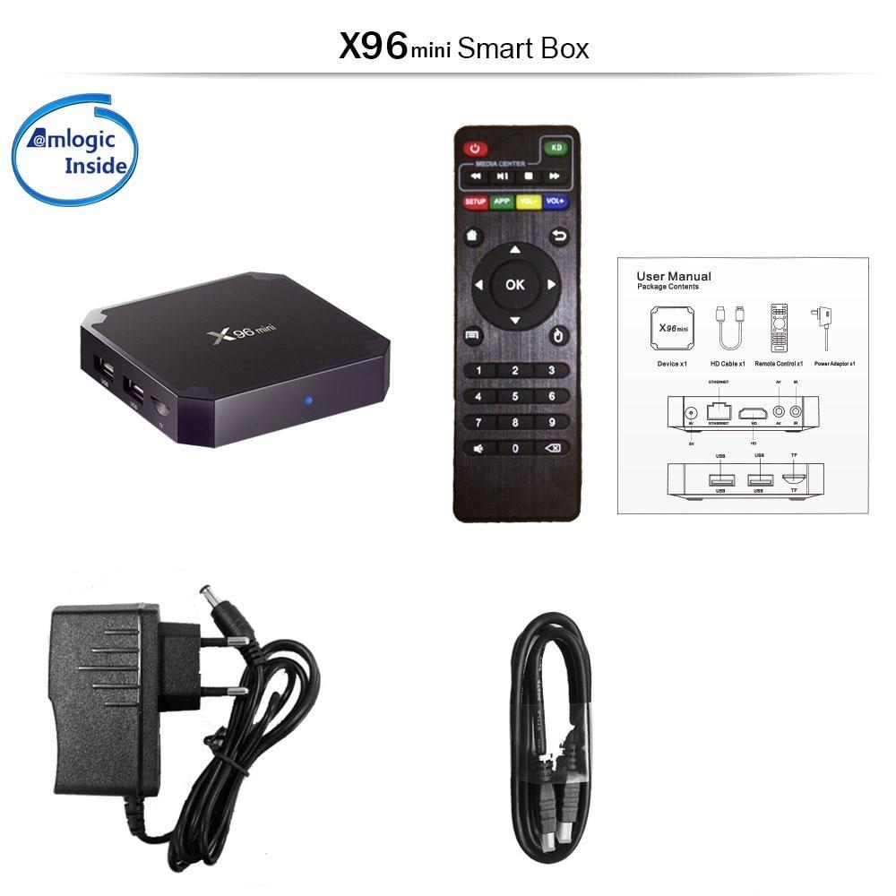 Compact Android 7.1 TV Box Streaming Media Player