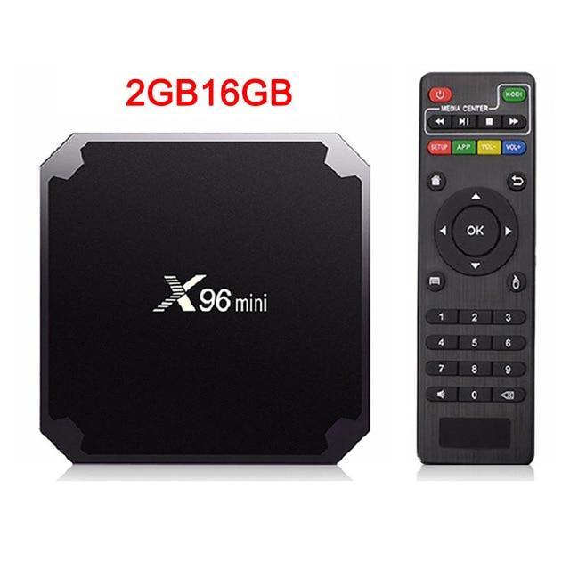 Compact Android 7.1 TV Box Streaming Media Player