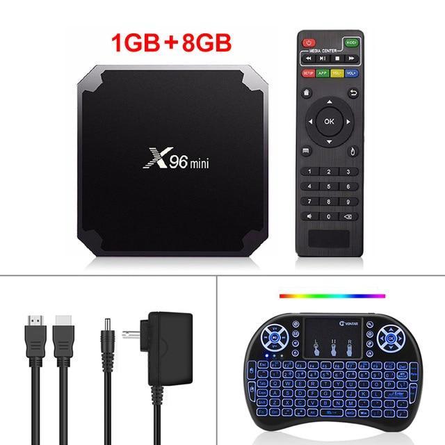 Compact Android 7.1 TV Box Streaming Media Player