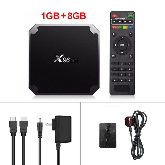 Compact Android 7.1 TV Box Streaming Media Player