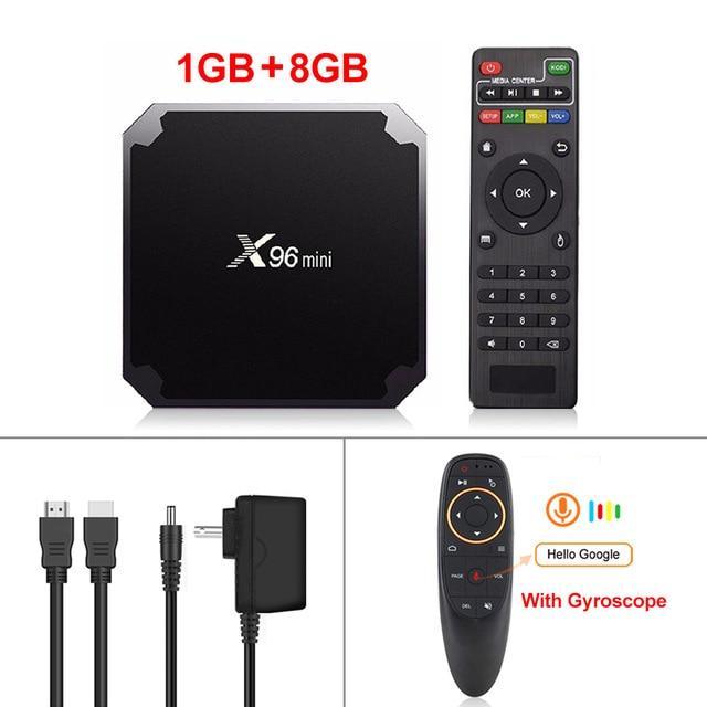 Compact Android 7.1 TV Box Streaming Media Player