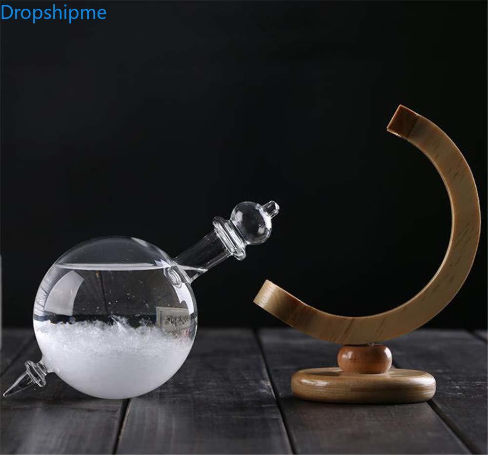 Classic Storm Glass Weather Predictor Desk Globe