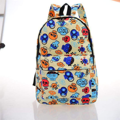 Vintage Style Canvas Backpack Bag