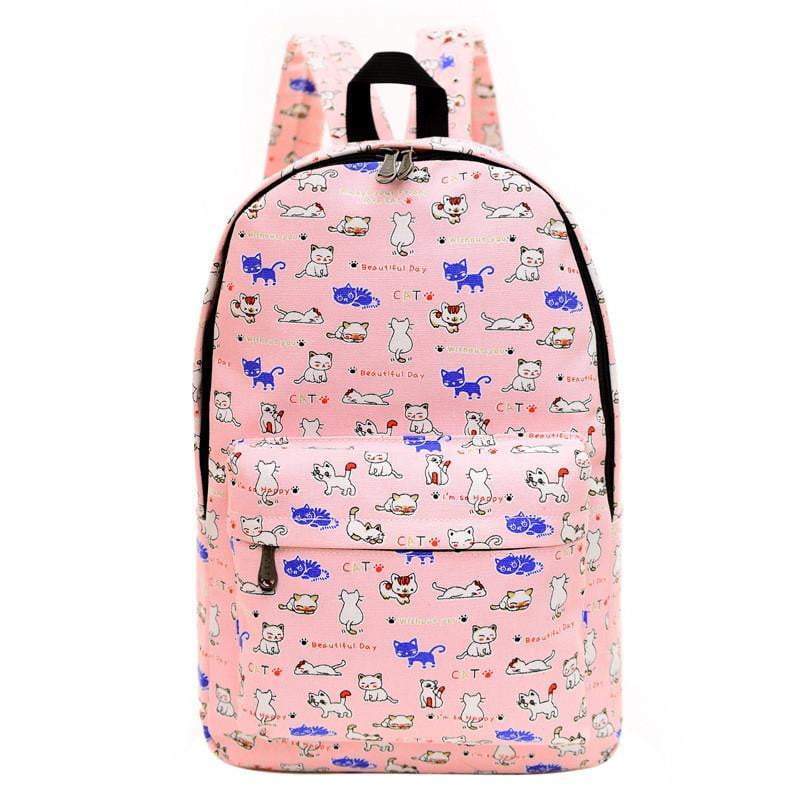 Vintage Style Canvas Backpack Bag