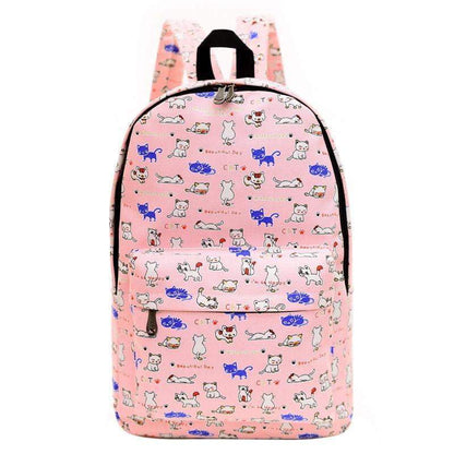 Vintage Style Canvas Backpack Bag