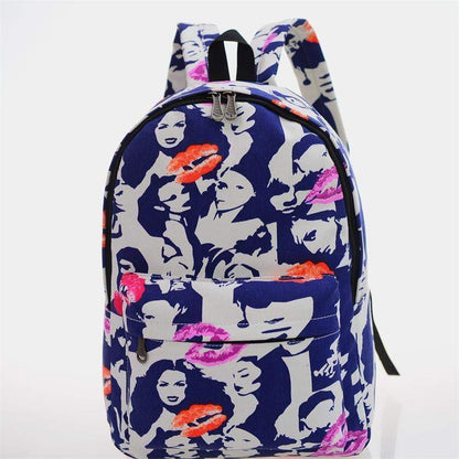 Vintage Style Canvas Backpack Bag