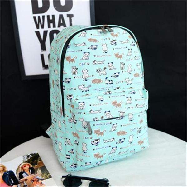 Vintage Style Canvas Backpack Bag