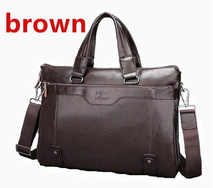Stylish Men's Executive Leather Messenger Bag
