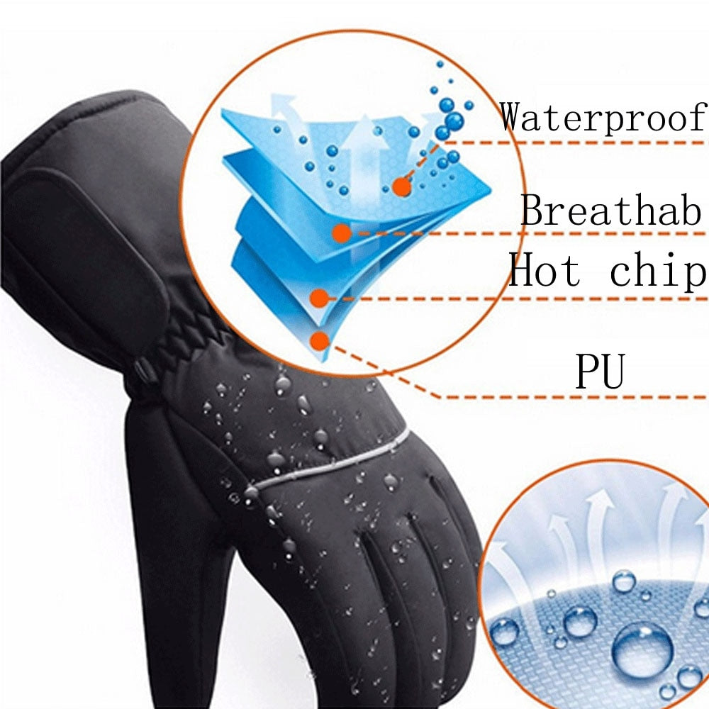 Warm Touch Heated Winter Gloves