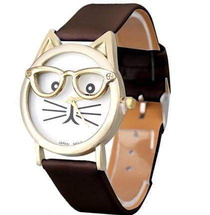 Fashionable Cat Eye Women's Watch