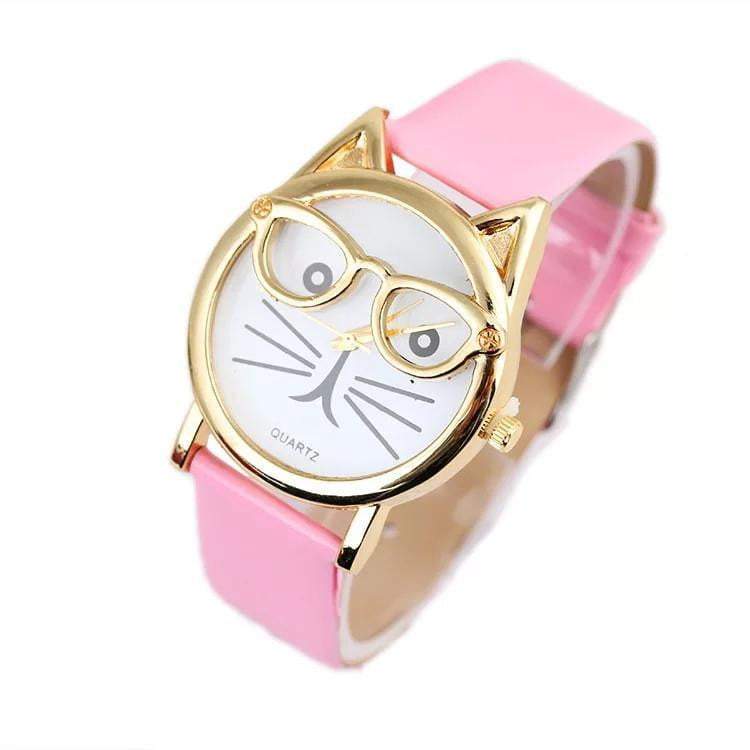 Fashionable Cat Eye Women's Watch