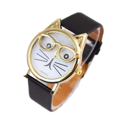 Fashionable Cat Eye Women's Watch