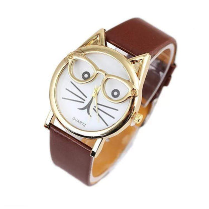 Fashionable Cat Eye Women's Watch