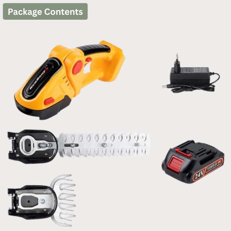 Easy Grip Cordless Hedge and Shrub Cutter
