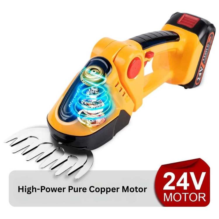 Easy Grip Cordless Hedge and Shrub Cutter