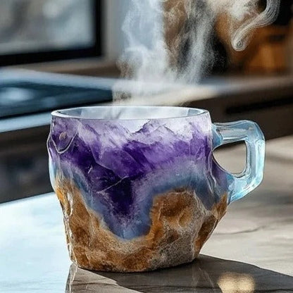 Luxurious Crystal Coffee Mugs