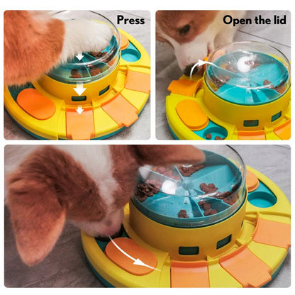 Fun Dog Puzzle Feeder Toy