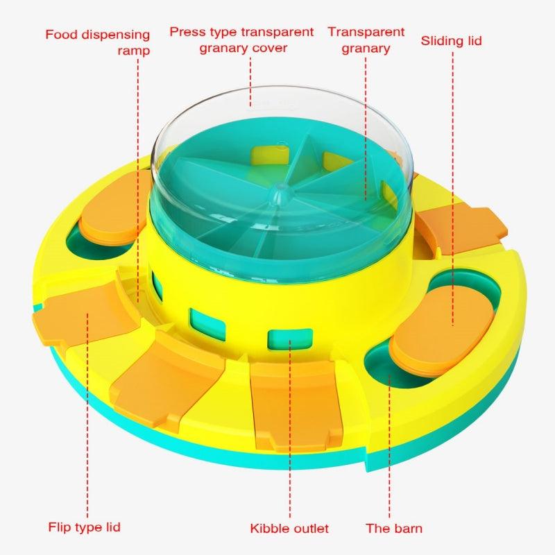 Fun Dog Puzzle Feeder Toy