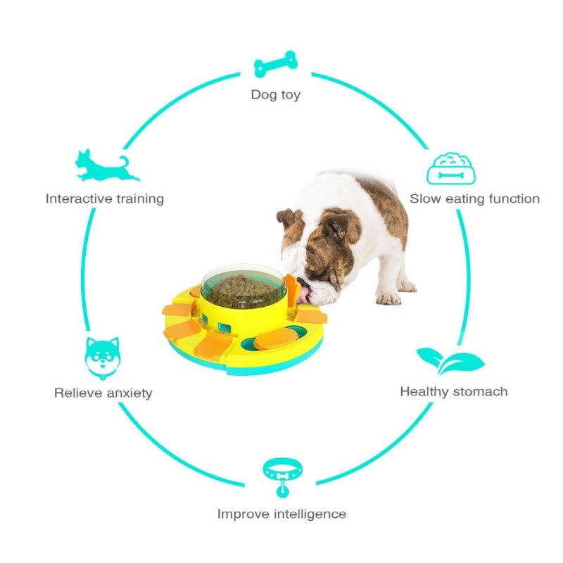 Fun Dog Puzzle Feeder Toy