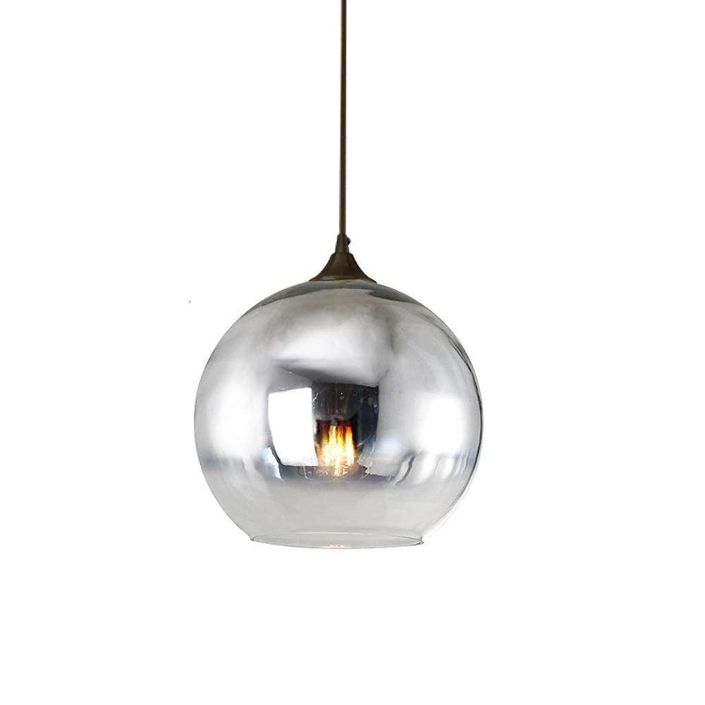 Luxury Clear Glass Ball Pendant Light