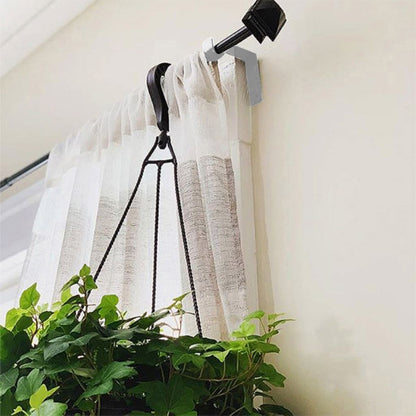 Easy Install Curtain Rod Bracket Set (2pcs)