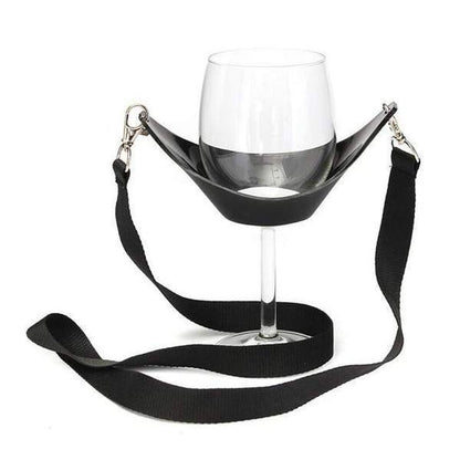 Fun Wine Glass Necklace Holder
