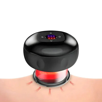 Compact Electric Massage Cup with Warm Heat Therapy