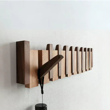 Stylish Wooden Coat Hook for Hanging Storage