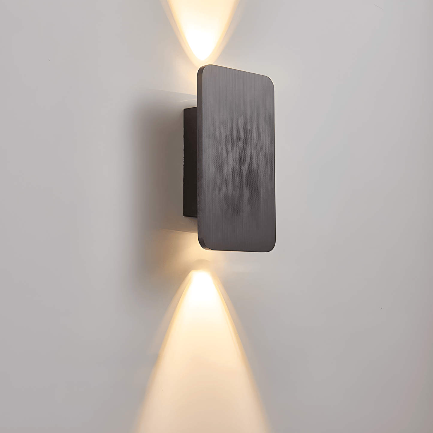 Simple Wood LED Wall Lamp with Dimmable Light