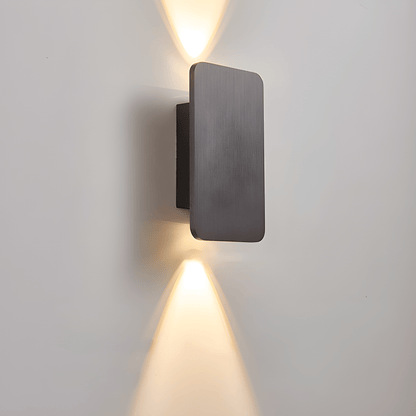 Simple Wood LED Wall Lamp with Dimmable Light