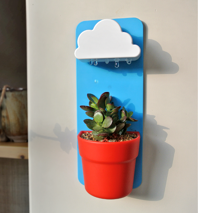 Grey Ceramic Hanging Planter