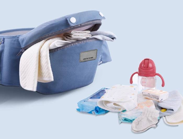 Comfortable Baby Sling with Pocket – Cotton Infant Carrier