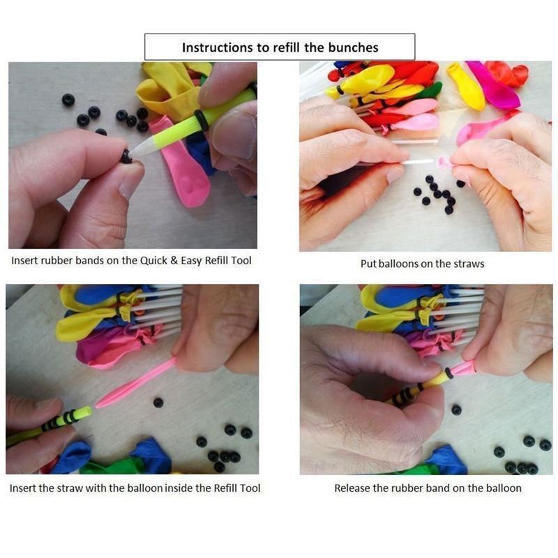 Fast Fill Large Water Balloon Party Set