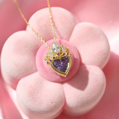 Princess Crown Style Necklaces and Rings - Fesara