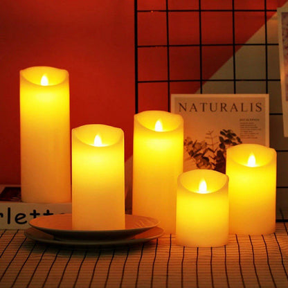 Realistic LED Flicker Candle Set