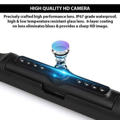 Wide Angle Car License Plate Camera Frame