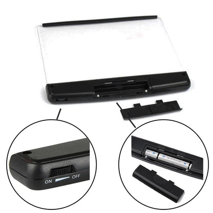 Compact Black Reading Lamp