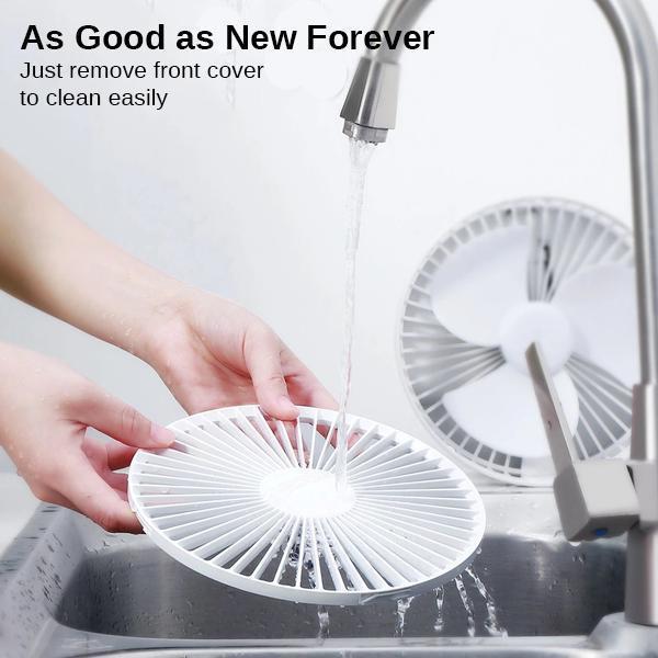 Portable Compact Folding Desk Fan