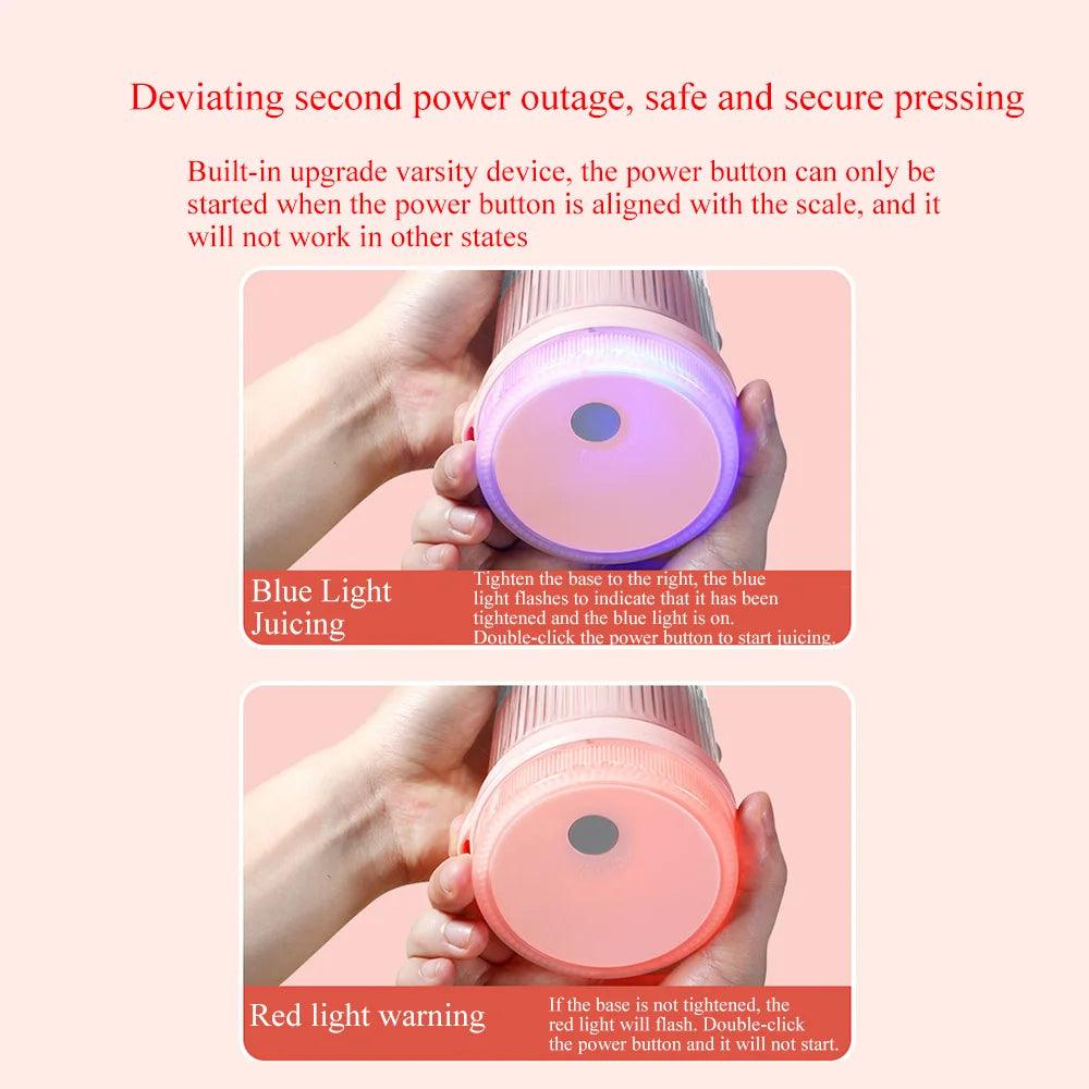 Compact USB Rechargeable Portable Blender