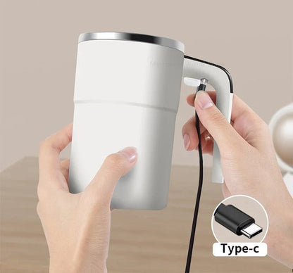 Electric Auto Stir Coffee Mug with LCD Display