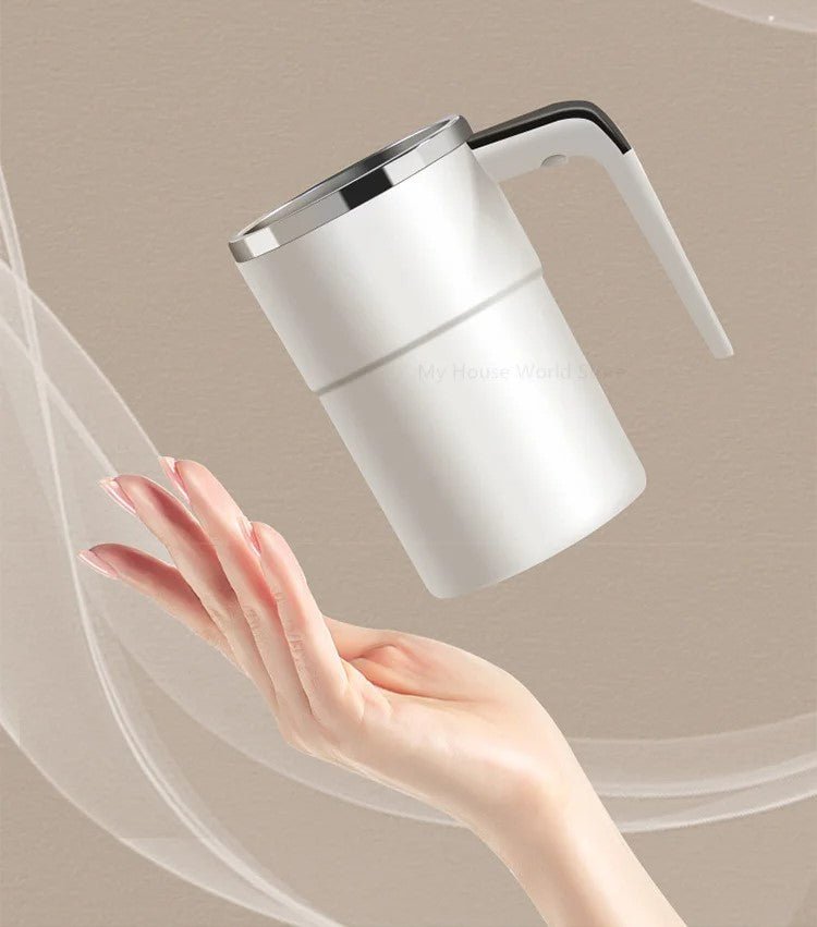 Electric Auto Stir Coffee Mug with LCD Display