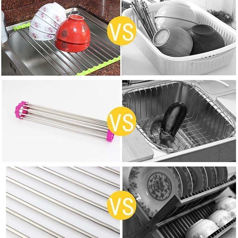 Space Saving Folding Dish Rack