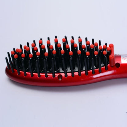 Heat Straightening Hair Brush Comb - Fesara