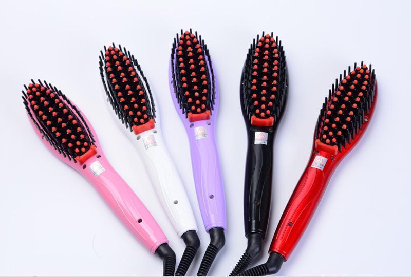 Heat Straightening Hair Brush Comb
