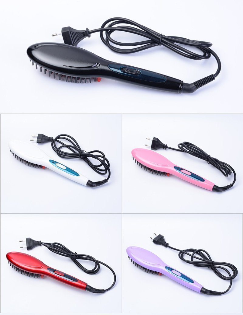 Heat Straightening Hair Brush Comb