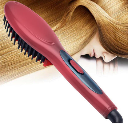 Heat Straightening Hair Brush Comb