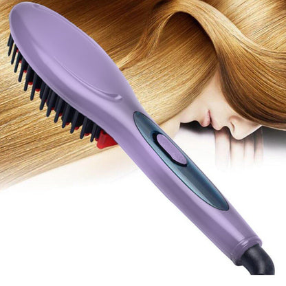 Heat Straightening Hair Brush Comb
