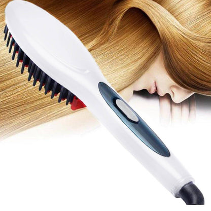 Heat Straightening Hair Brush Comb